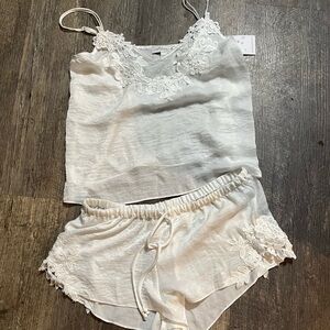 In Bloom by JonquilBird Song Embroidered Coordinating Pajama Set